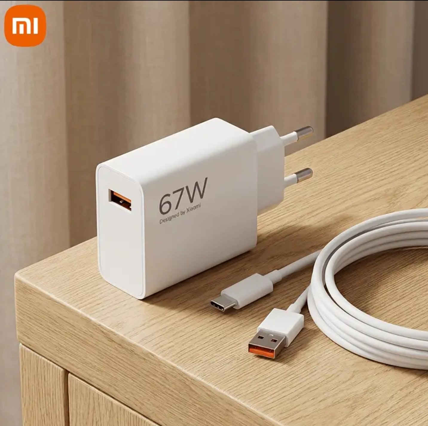 chargeur xiowmi 67 w 2